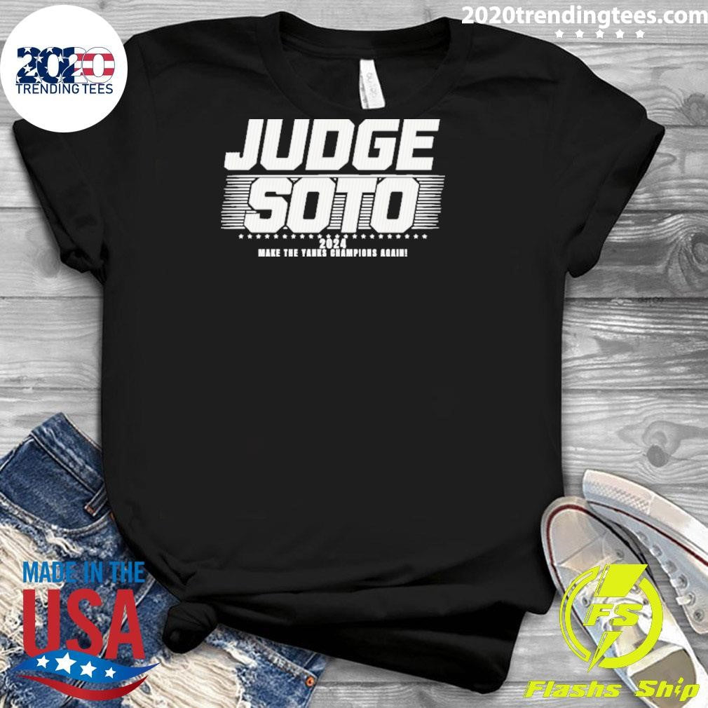 Original New York Yankees Baseball Judge Soto - Adult & Kids T-Shirts, Sweatshirts & Hoodies apparel design preview 3