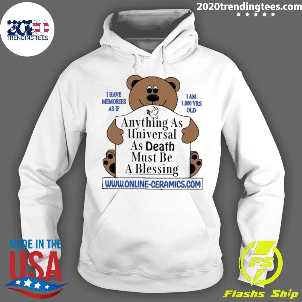 Original Online Ceramics Universal Death Blessing - Adult & Kids T-Shirts, Sweatshirts & Hoodies apparel design preview 2