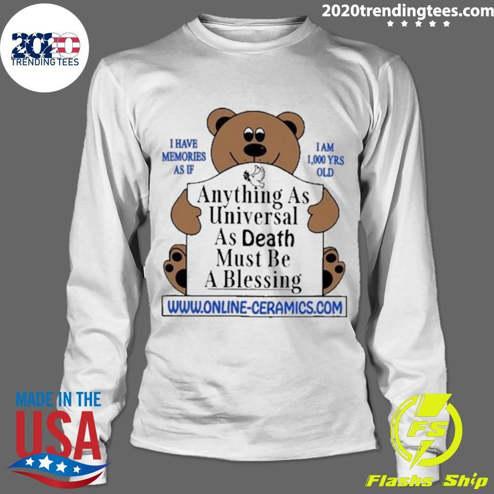 Original Online Ceramics Universal Death Blessing - Adult & Kids T-Shirts, Sweatshirts & Hoodies apparel design preview 4
