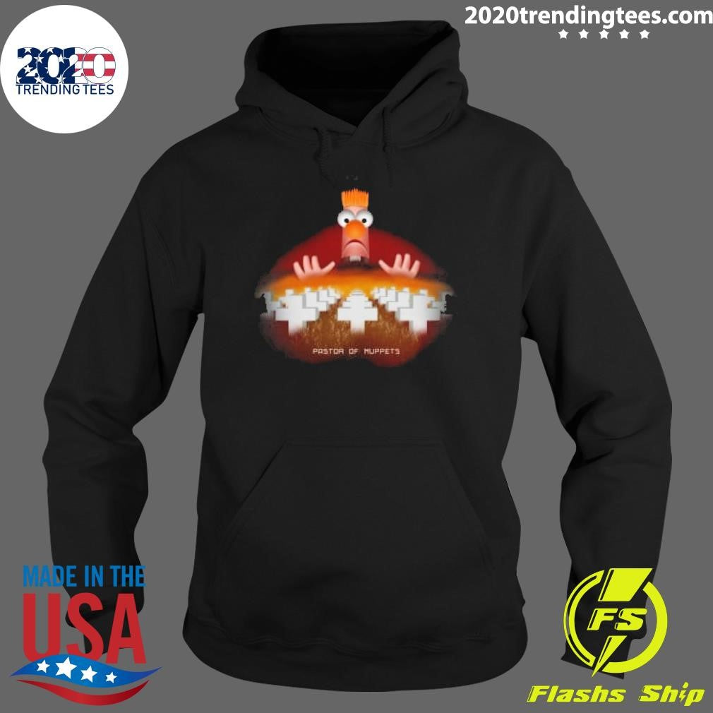 Original Pastor of Muppets - Adult & Kids T-Shirts, Sweatshirts & Hoodies apparel design preview 2