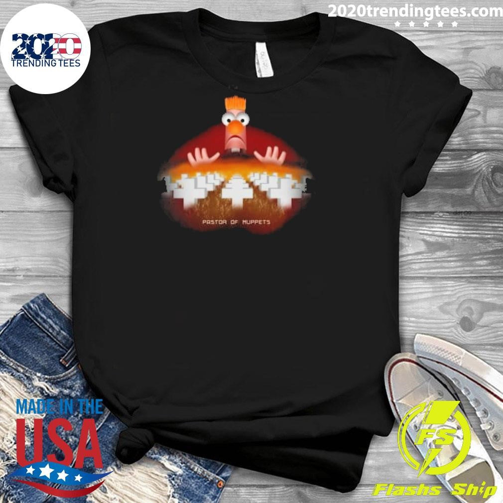 Original Pastor of Muppets - Adult & Kids T-Shirts, Sweatshirts & Hoodies apparel design preview 3
