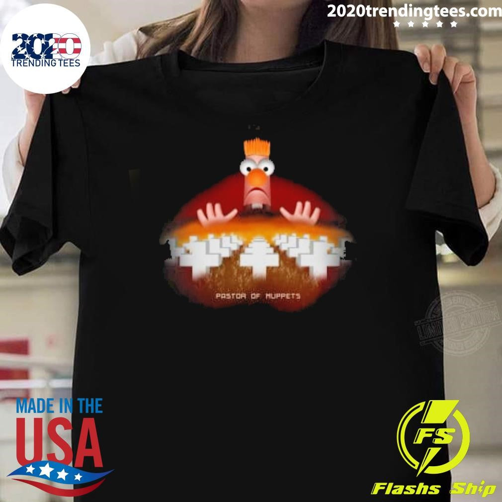 Original Pastor of Muppets - Adult & Kids T-Shirts, Sweatshirts & Hoodies apparel design preview 1