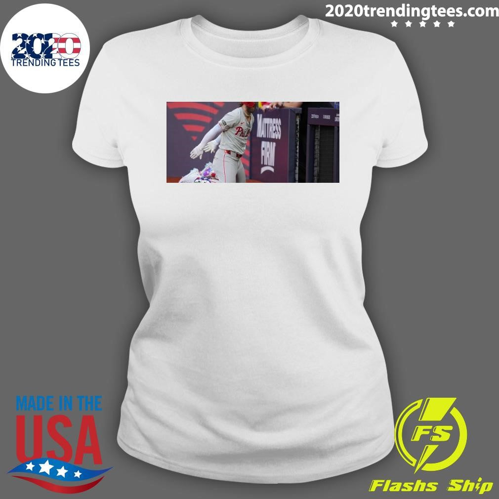 Original Phillies' Bryce Harper does soccer slide - Adult & Kids T-Shirts, Sweatshirts & Hoodies apparel design preview 3