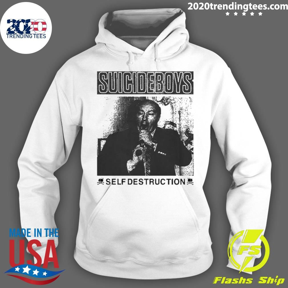 Original Political Suicide Self Destruction - Adult & Kids T-Shirts, Sweatshirts & Hoodies apparel design preview 2