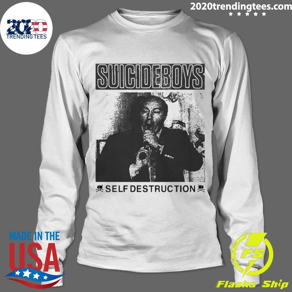 Original Political Suicide Self Destruction - Adult & Kids T-Shirts, Sweatshirts & Hoodies apparel design preview 4