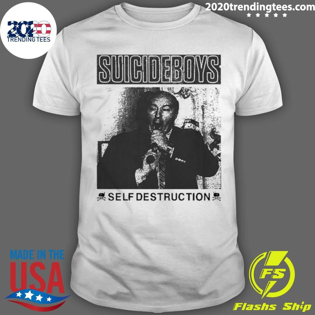 Original Political Suicide Self Destruction - Adult & Kids T-Shirts, Sweatshirts & Hoodies apparel design preview 1