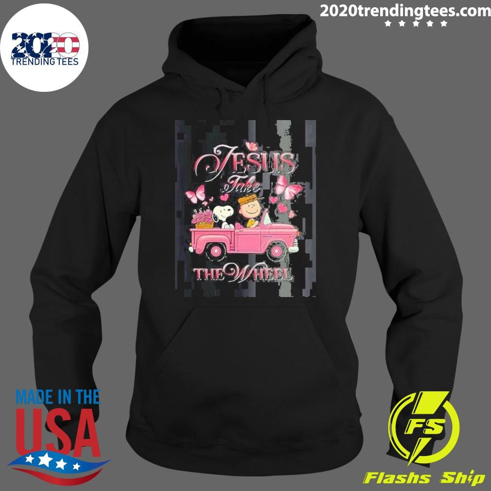 Original Premium snoopy And Peanuts Jesus Take The - Adult & Kids T-Shirts, Sweatshirts & Hoodies apparel design preview 2