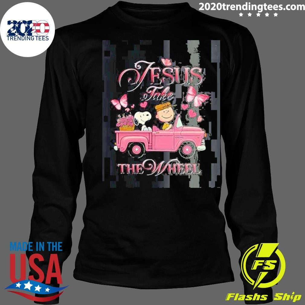 Original Premium snoopy And Peanuts Jesus Take The - Adult & Kids T-Shirts, Sweatshirts & Hoodies apparel design preview 4