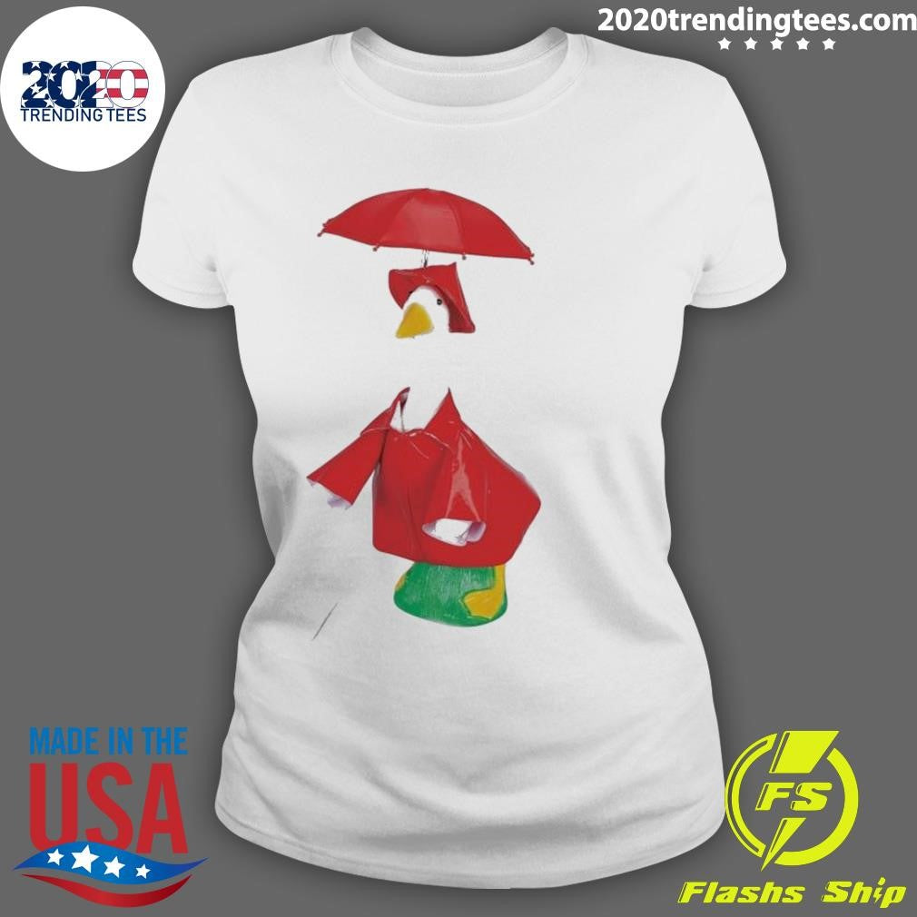 Original Raincoat Baby Goose Outfit by Gaggleville - Adult & Kids T-Shirts, Sweatshirts & Hoodies apparel design preview 3