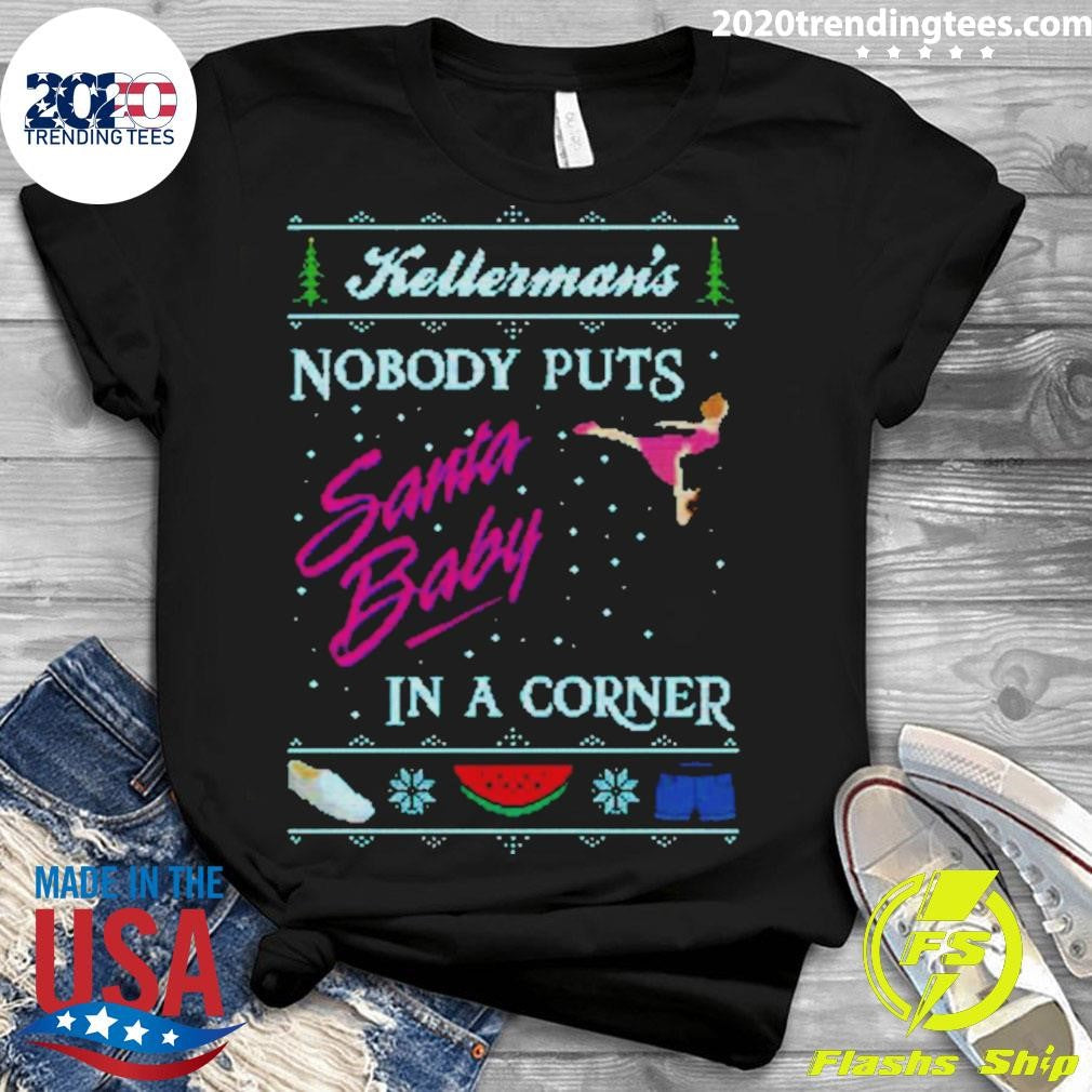 Original Santa Baby Dirty Dancing Christmas - Adult & Kids T-Shirts, Sweatshirts & Hoodies apparel design preview 3