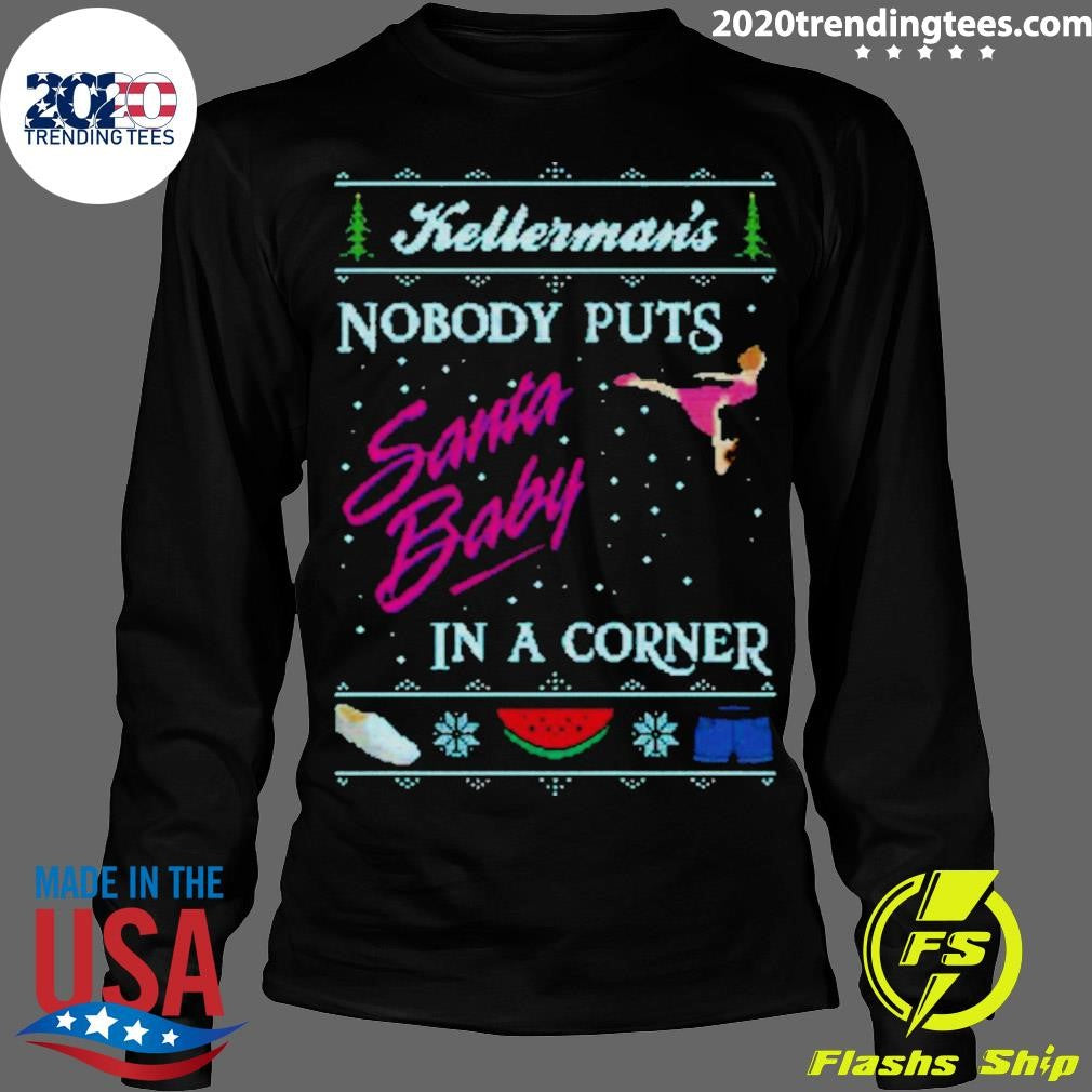 Original Santa Baby Dirty Dancing Christmas - Adult & Kids T-Shirts, Sweatshirts & Hoodies apparel design preview 4
