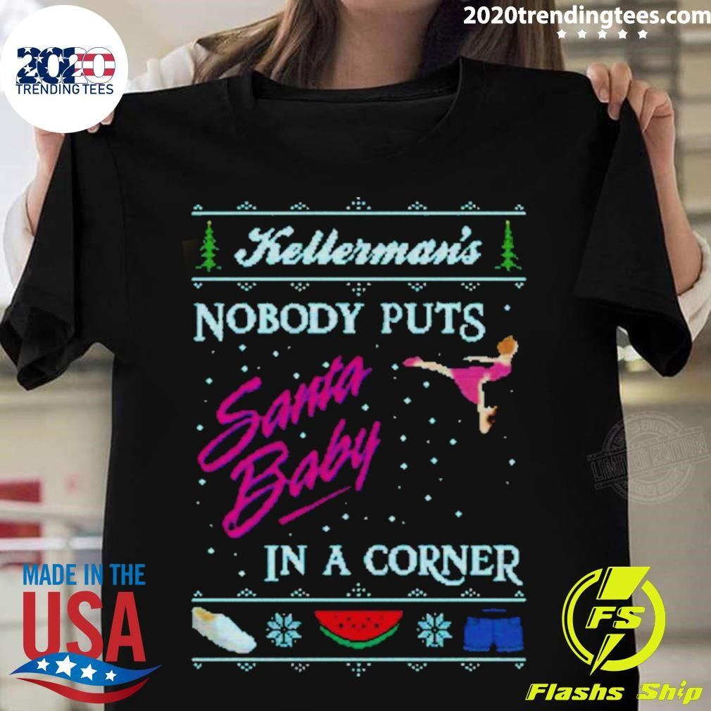 Original Santa Baby Dirty Dancing Christmas - Adult & Kids T-Shirts, Sweatshirts & Hoodies apparel design preview 1