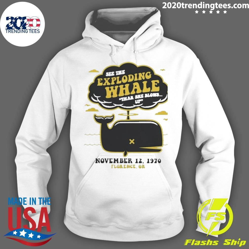 Original See The Exploding Whale Thar She Blows Up - Adult & Kids T-Shirts, Sweatshirts & Hoodies apparel design preview 2