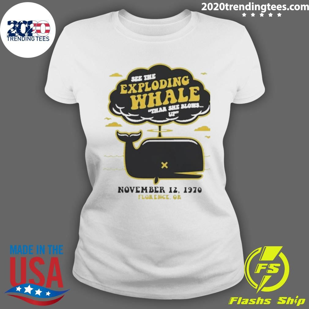 Original See The Exploding Whale Thar She Blows Up - Adult & Kids T-Shirts, Sweatshirts & Hoodies apparel design preview 3