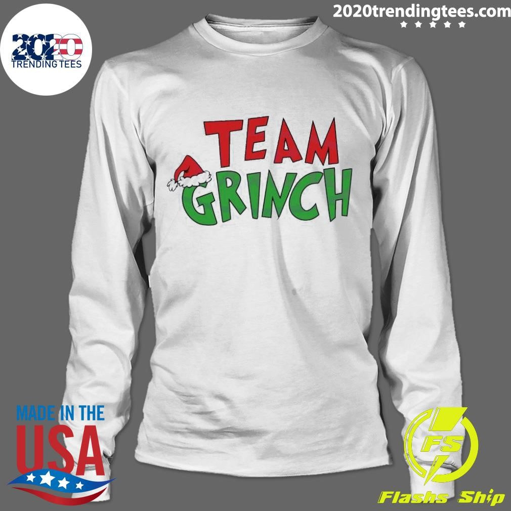 Original Team Grinch for Christmas - Adult & Kids T-Shirts, Sweatshirts & Hoodies apparel design preview 4