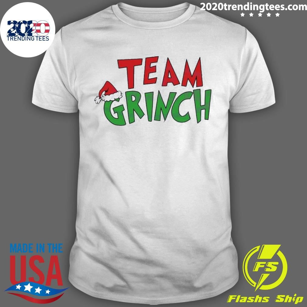 Original Team Grinch for Christmas - Adult & Kids T-Shirts, Sweatshirts & Hoodies apparel design preview 1