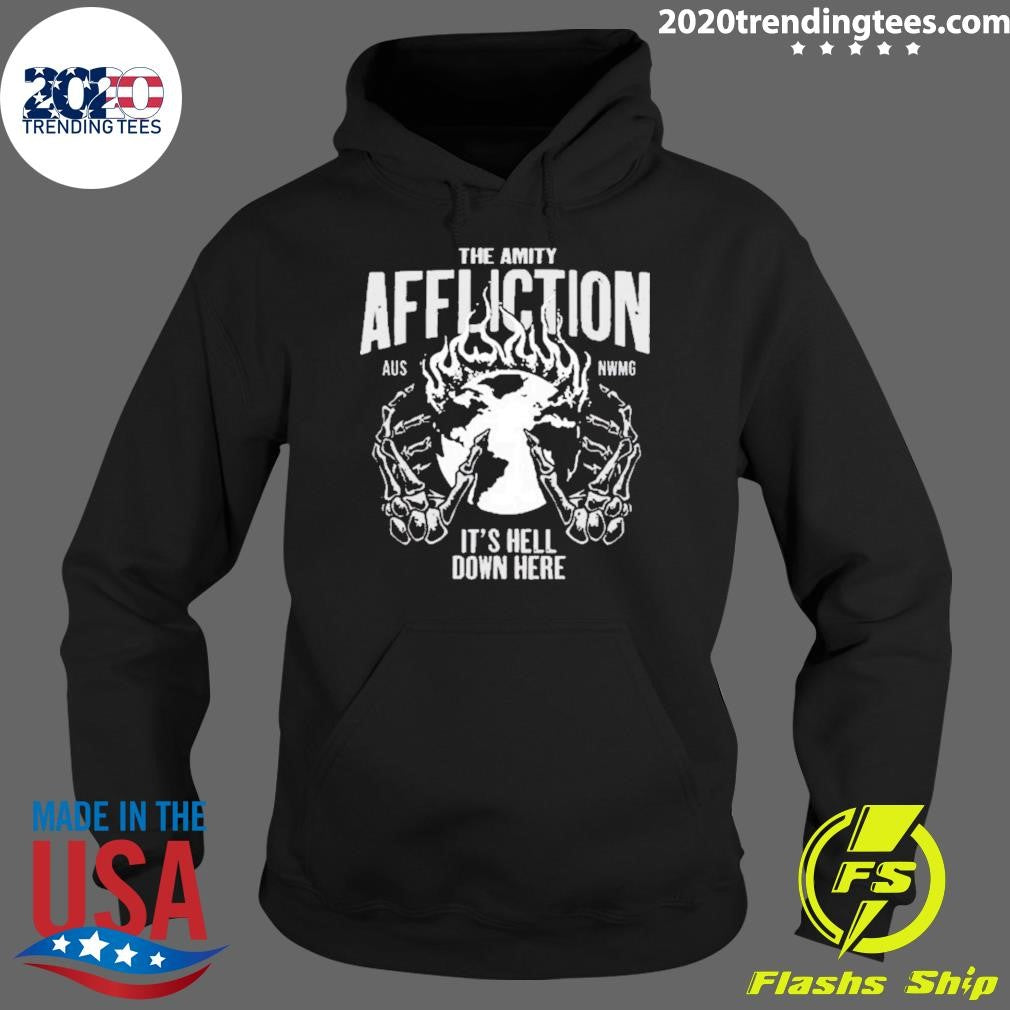 Original The Amity Affliction Hell Down Here - Adult & Kids T-Shirts, Sweatshirts & Hoodies apparel design preview 2