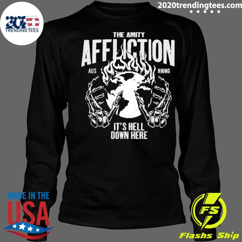 Original The Amity Affliction Hell Down Here - Adult & Kids T-Shirts, Sweatshirts & Hoodies apparel design preview 4
