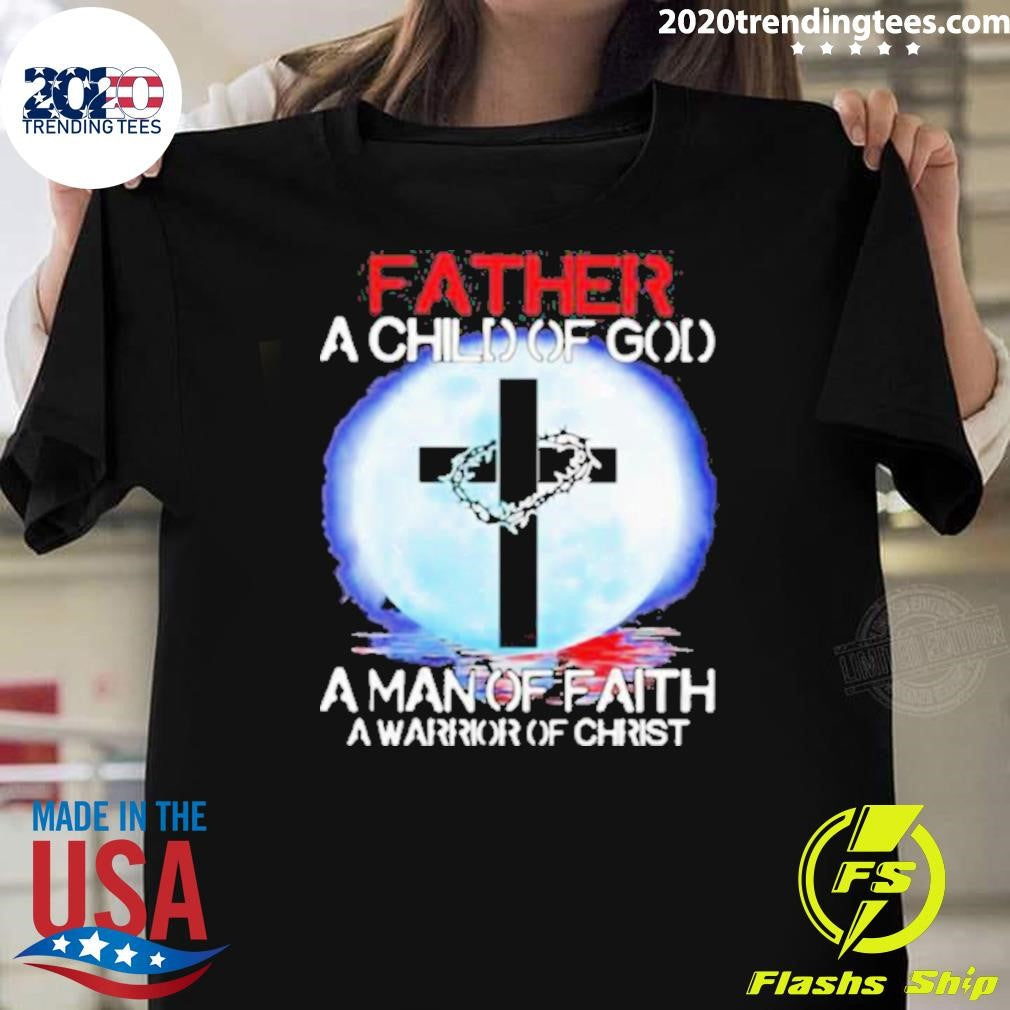 Original The Moon Father A Child Of God Man Faith - Adult & Kids T-Shirts, Sweatshirts & Hoodies apparel design preview 1