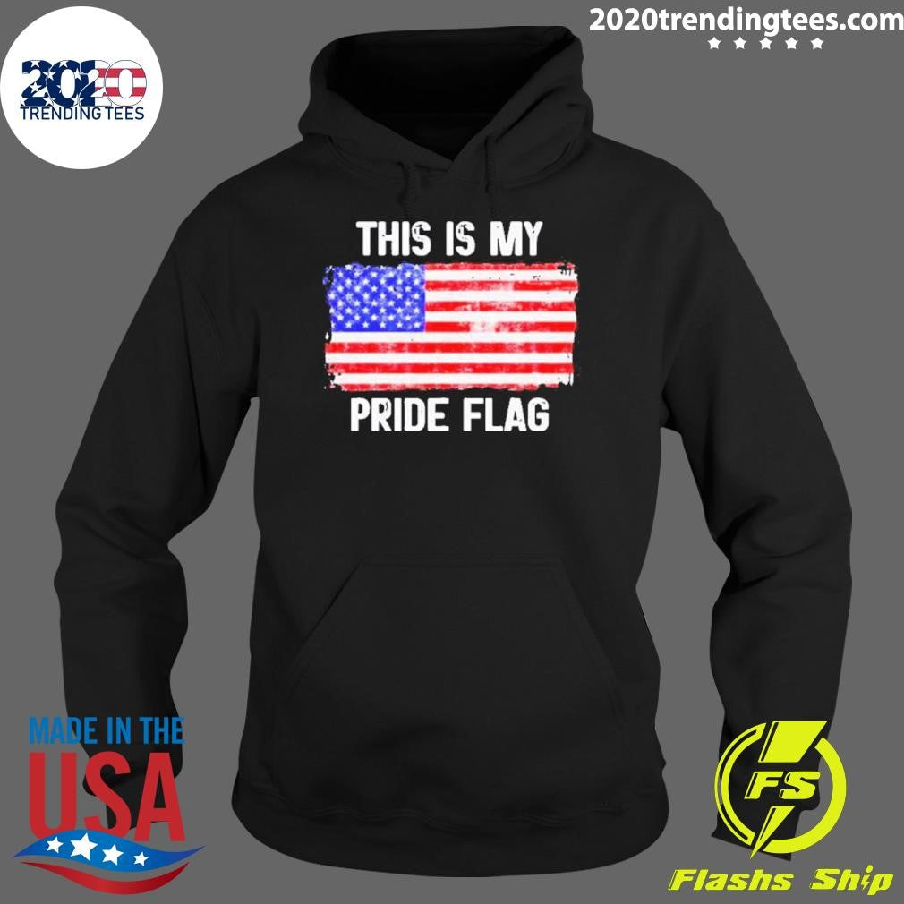 Original This Is My Pride Flag Usa - Adult & Kids T-Shirts, Sweatshirts & Hoodies apparel design preview 2