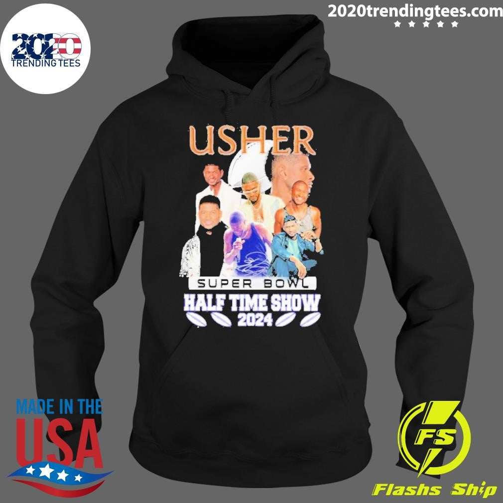Original Usher Super Bowl Half Time Show 2024 - Adult & Kids T-Shirts, Sweatshirts & Hoodies apparel design preview 2