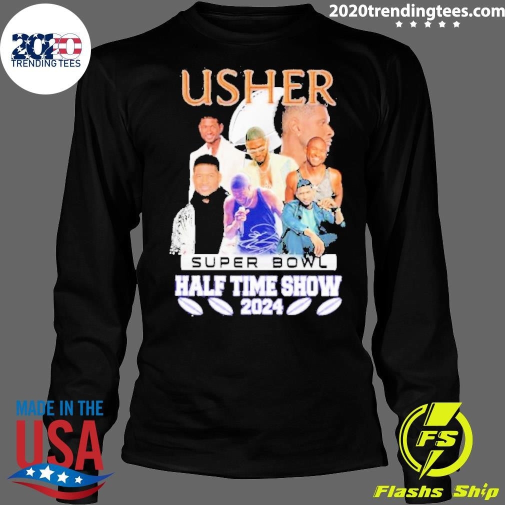 Original Usher Super Bowl Half Time Show 2024 - Adult & Kids T-Shirts, Sweatshirts & Hoodies apparel design preview 4