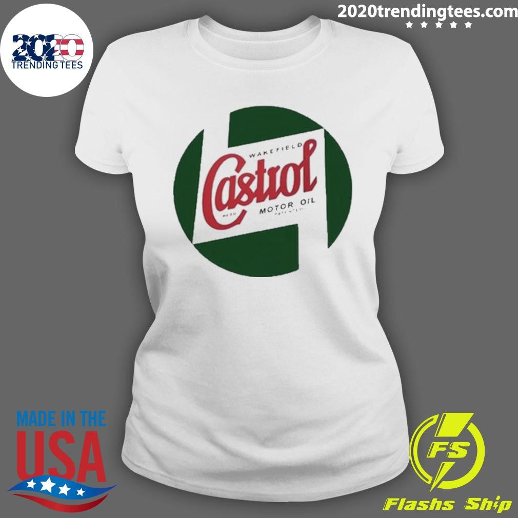 Original Wakefield Castrol Motor Oil Logo - Adult & Kids T-Shirts, Sweatshirts & Hoodies apparel design preview 3