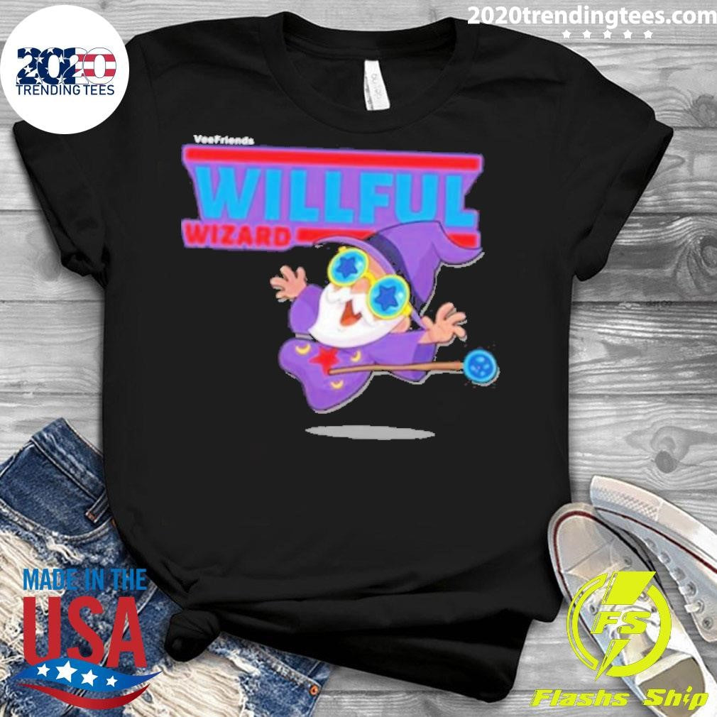 Original Willful Wizard Character Comfort - Adult & Kids T-Shirts, Sweatshirts & Hoodies apparel design preview 3