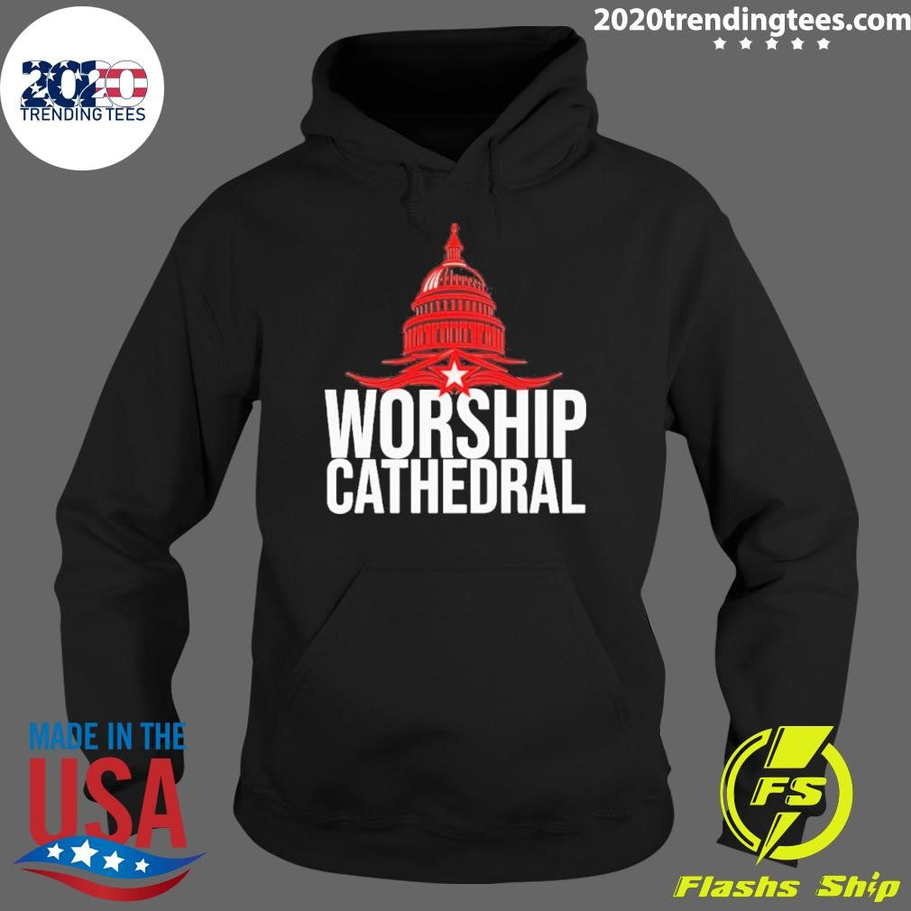 Original Worship Cathedral - Adult & Kids T-Shirts, Sweatshirts & Hoodies apparel design preview 2