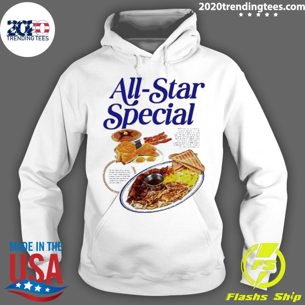 Original all-Star Breakfast - Adult & Kids T-Shirts, Sweatshirts & Hoodies apparel design preview 2