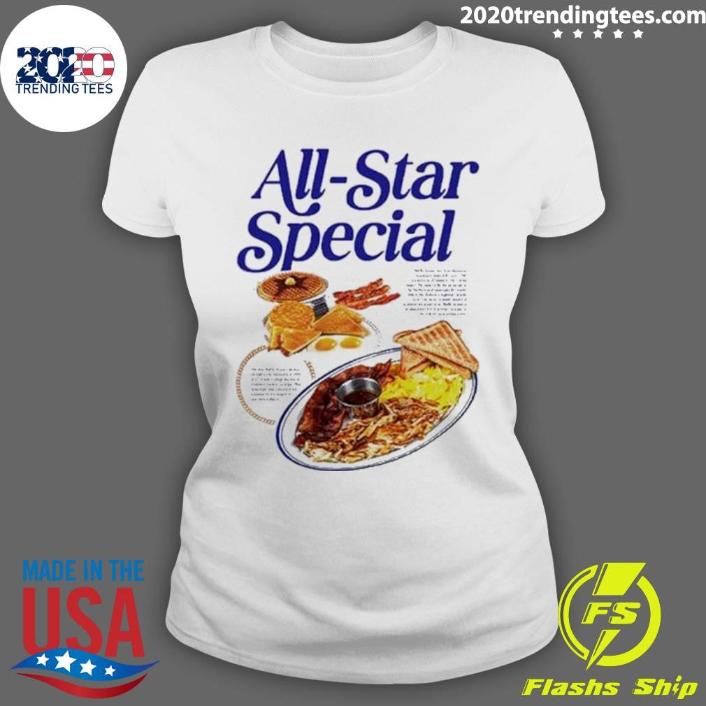 Original all-Star Breakfast - Adult & Kids T-Shirts, Sweatshirts & Hoodies apparel design preview 3