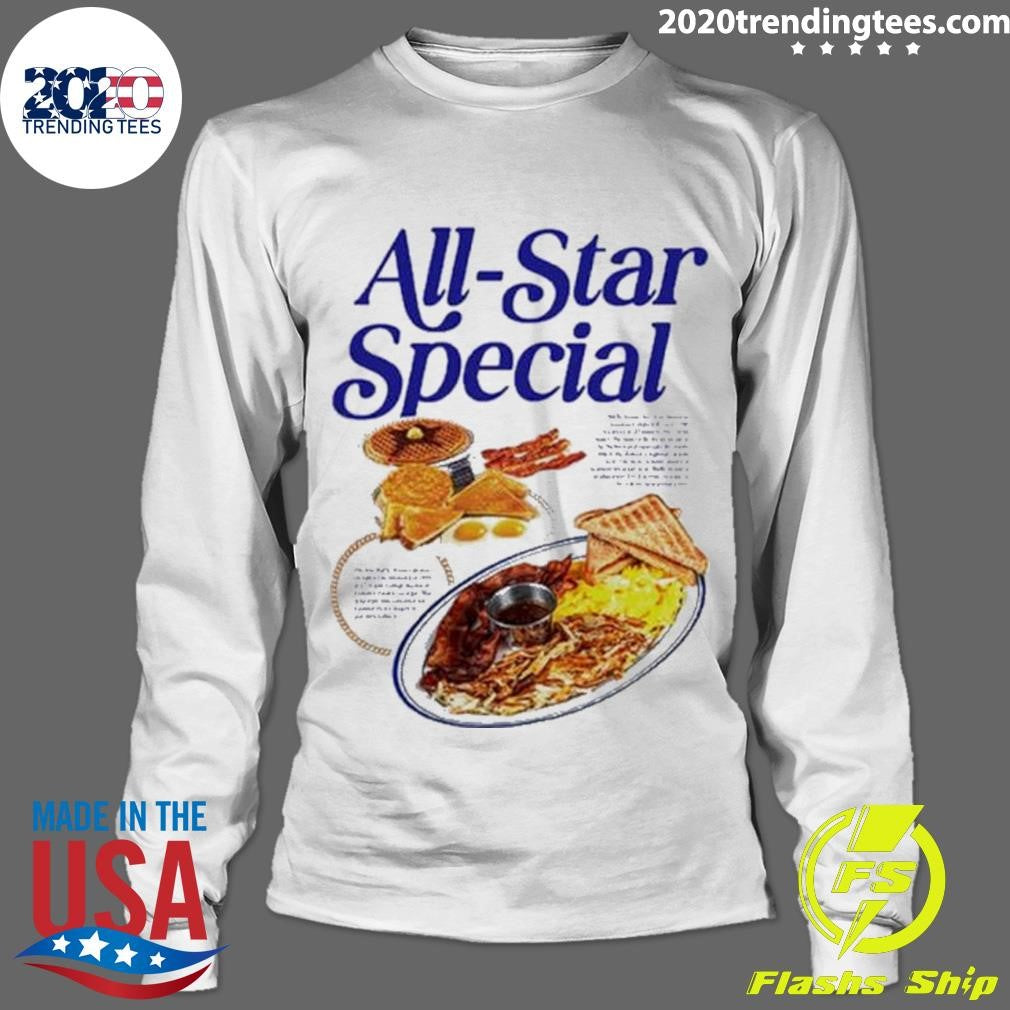 Original all-Star Breakfast - Adult & Kids T-Shirts, Sweatshirts & Hoodies apparel design preview 4