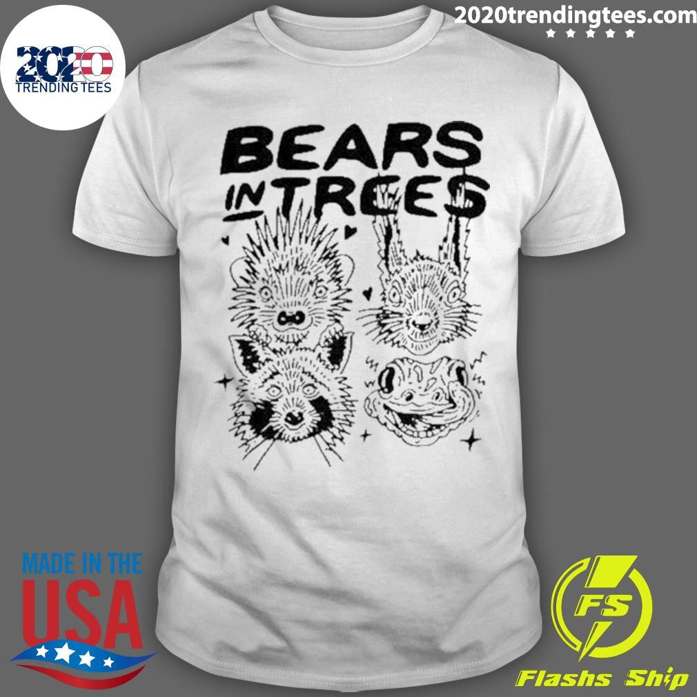 Original bears In Trees Animals - Adult & Kids T-Shirts, Sweatshirts & Hoodies apparel design preview 1