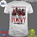 Original brock Purdy San Francsico Vegas Bound - Adult & Kids T-Shirts, Sweatshirts & Hoodies apparel design preview 1