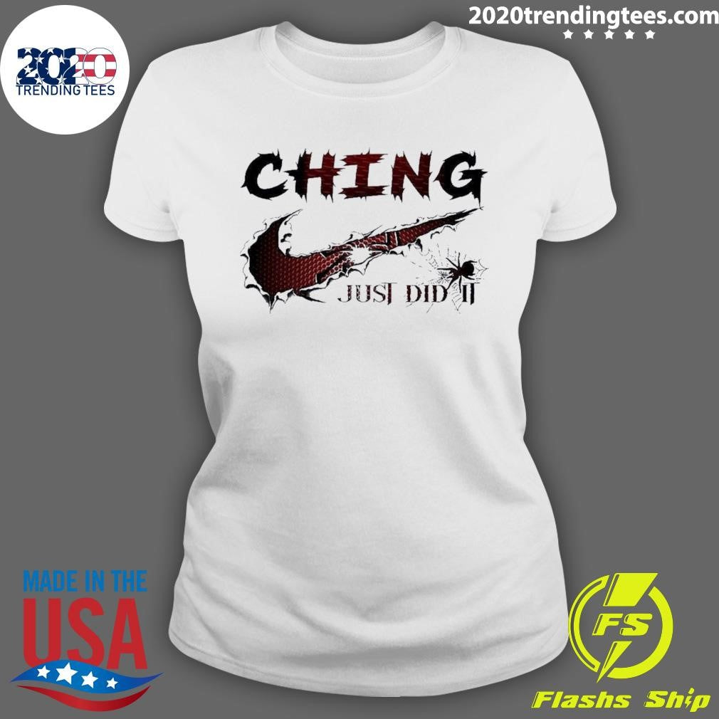 Original ching Nike Just Did It - Adult & Kids T-Shirts, Sweatshirts & Hoodies apparel design preview 3