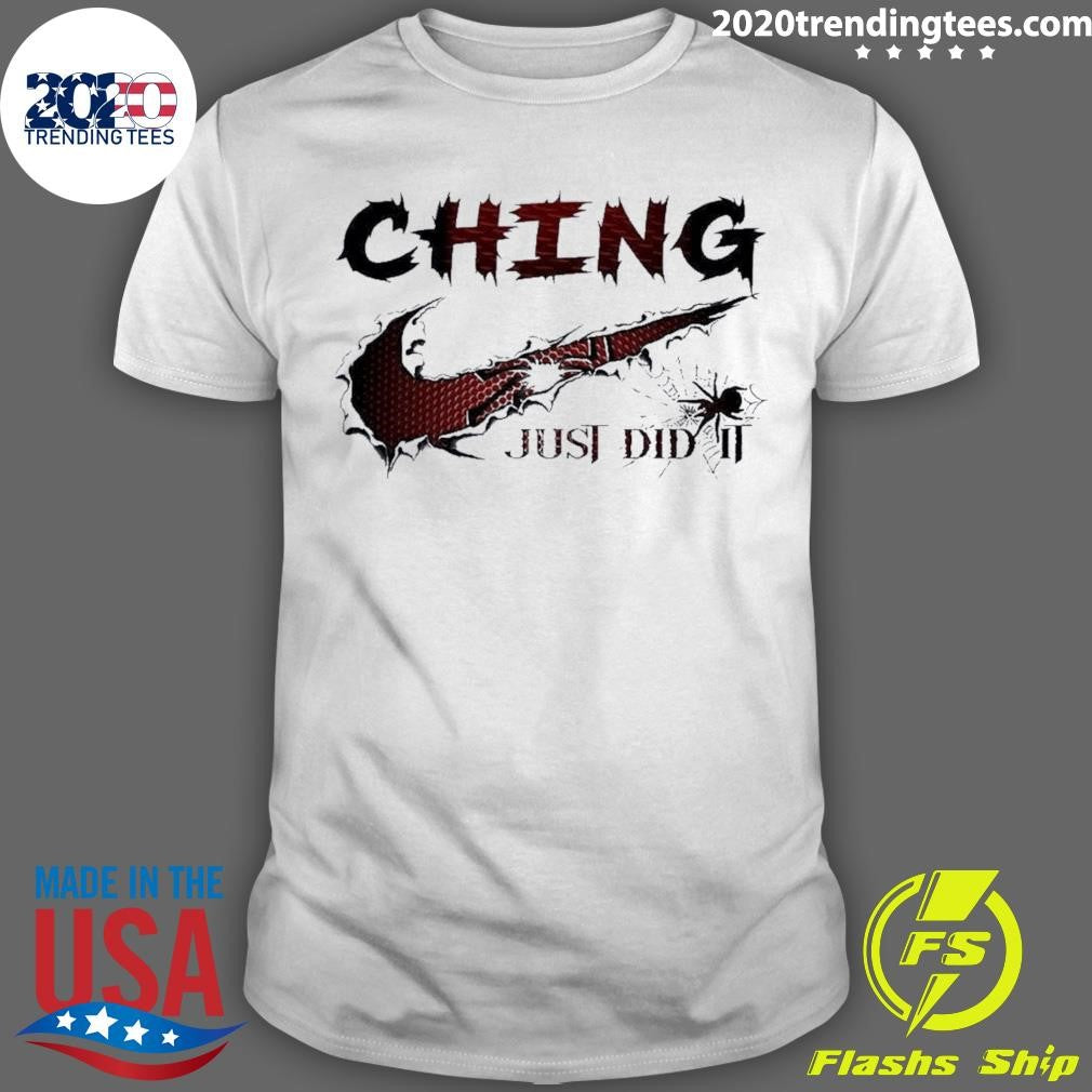 Original ching Nike Just Did It - Adult & Kids T-Shirts, Sweatshirts & Hoodies apparel design preview 1