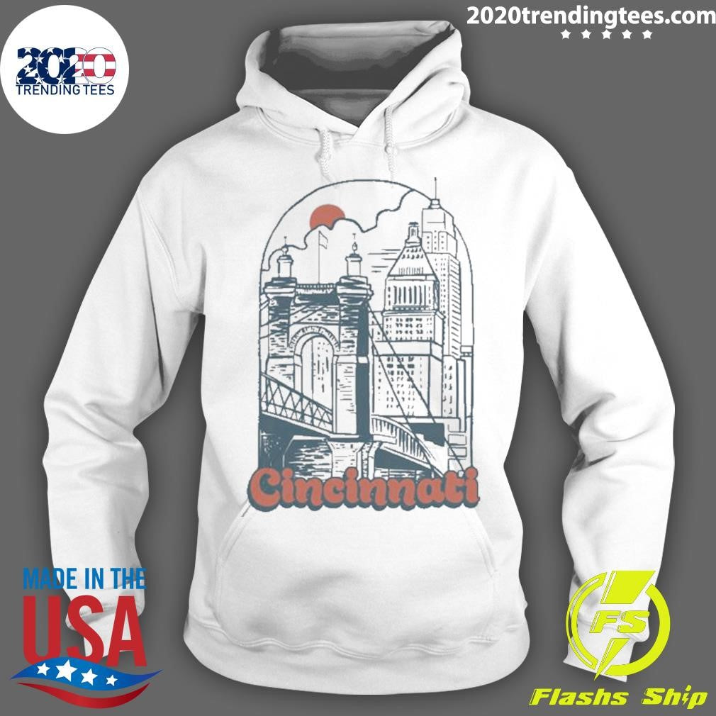 Original cincinnati Destination - Adult & Kids T-Shirts, Sweatshirts & Hoodies apparel design preview 2