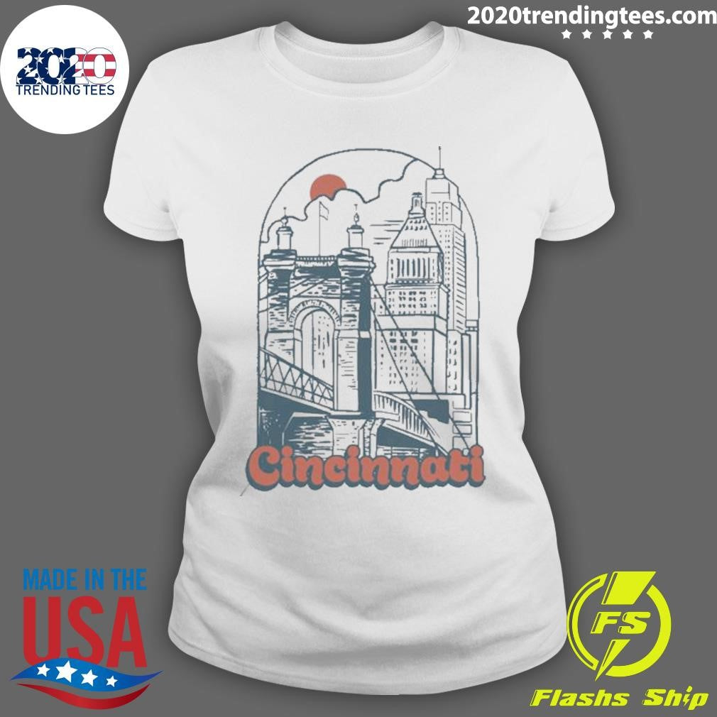 Original cincinnati Destination - Adult & Kids T-Shirts, Sweatshirts & Hoodies apparel design preview 3