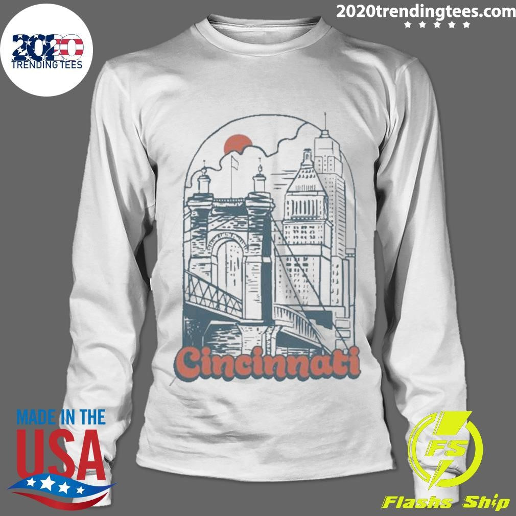 Original cincinnati Destination - Adult & Kids T-Shirts, Sweatshirts & Hoodies apparel design preview 4