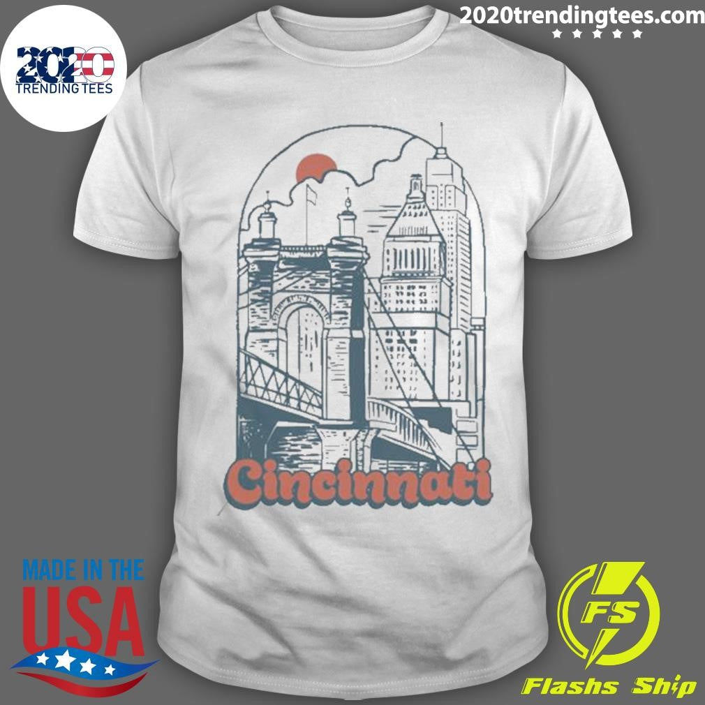 Original cincinnati Destination - Adult & Kids T-Shirts, Sweatshirts & Hoodies apparel design preview 1