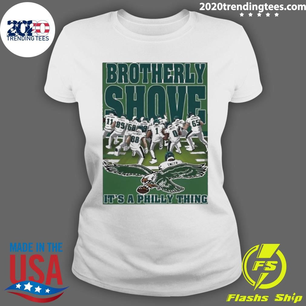 Original green Brotherly Shove It's A Phill Thing - Adult & Kids T-Shirts, Sweatshirts & Hoodies apparel design preview 3