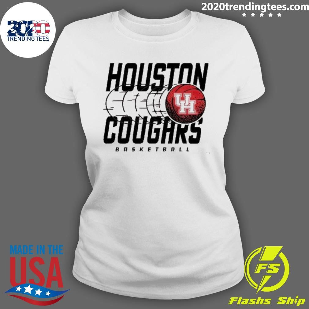 Original houston Cougars Basketball Vintage - Adult & Kids T-Shirts, Sweatshirts & Hoodies apparel design preview 3