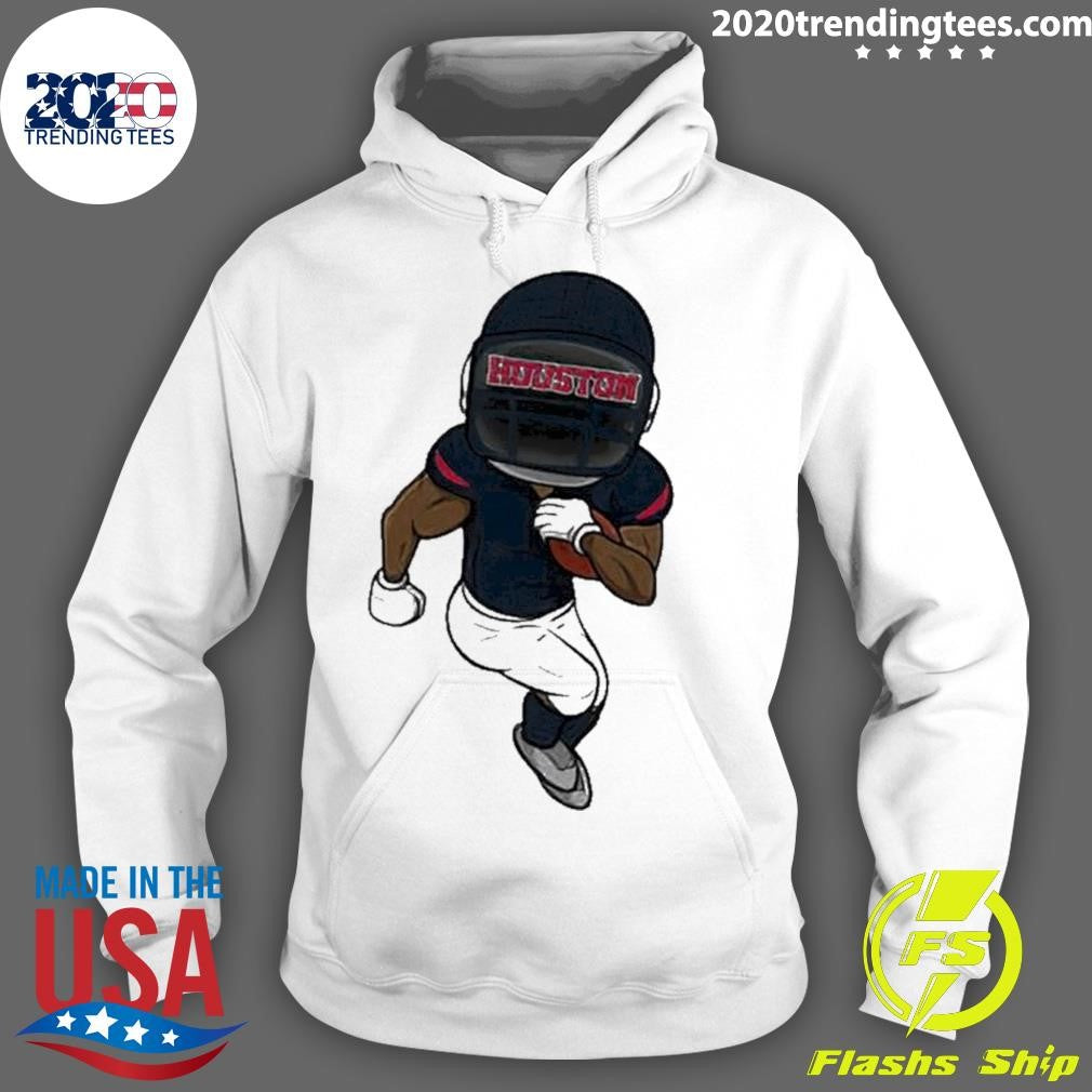 Original houston Football Player Team Colors - Adult & Kids T-Shirts, Sweatshirts & Hoodies apparel design preview 2