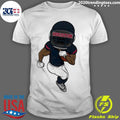 Original houston Football Player Team Colors - Adult & Kids T-Shirts, Sweatshirts & Hoodies apparel design preview 1