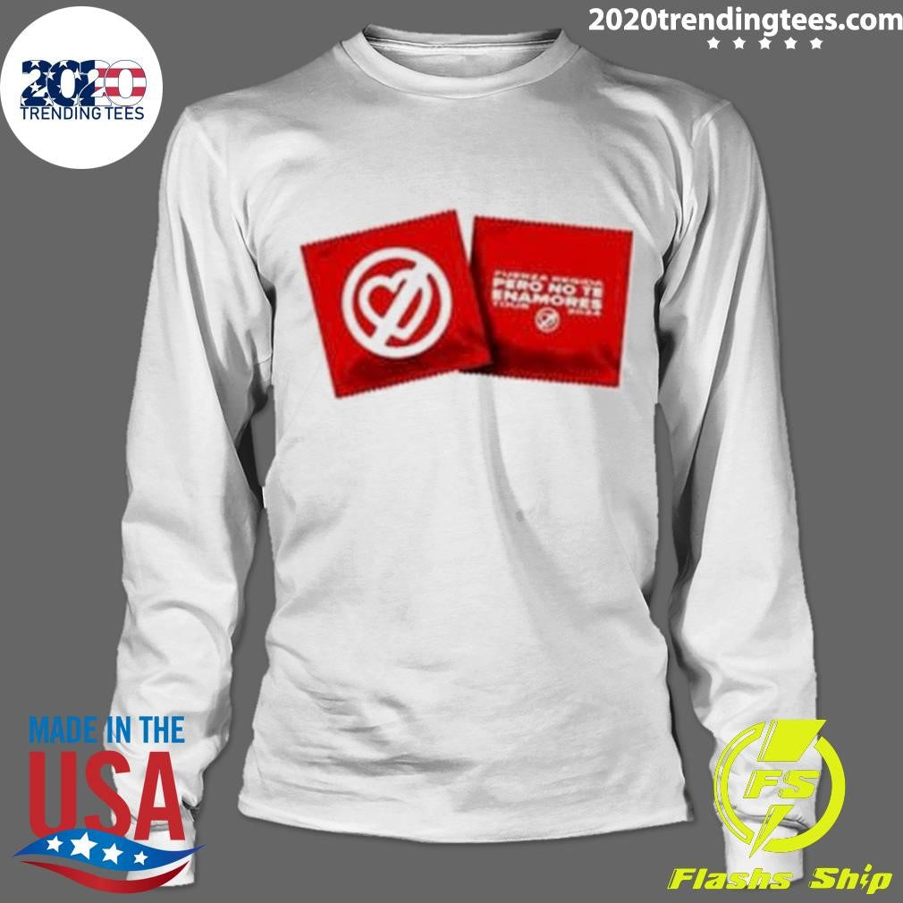 Original no Te Enamores Caution - Adult & Kids T-Shirts, Sweatshirts & Hoodies apparel design preview 4