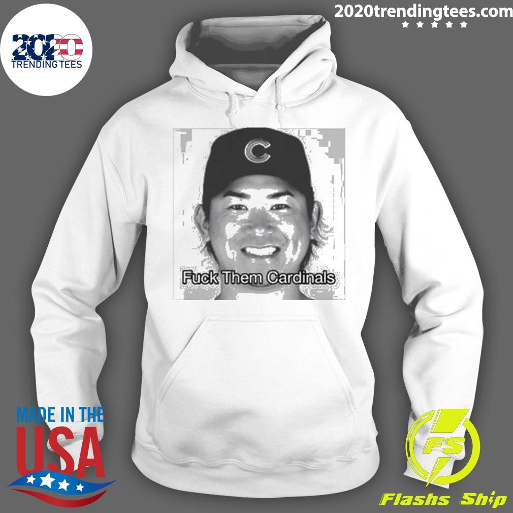 Original shota Imanaga Fuck Them Cardinals - Adult & Kids T-Shirts, Sweatshirts & Hoodies apparel design preview 2