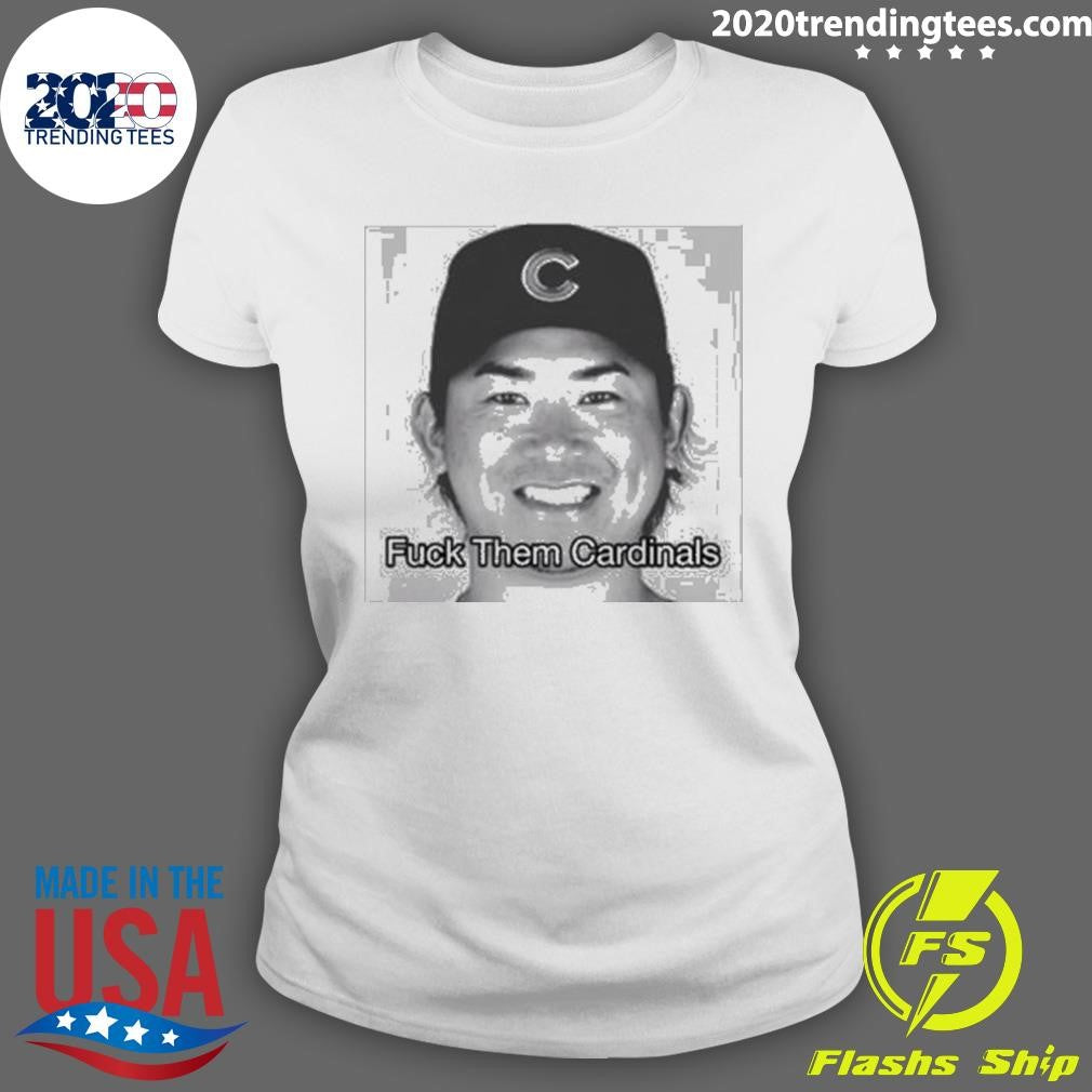 Original shota Imanaga Fuck Them Cardinals - Adult & Kids T-Shirts, Sweatshirts & Hoodies apparel design preview 3