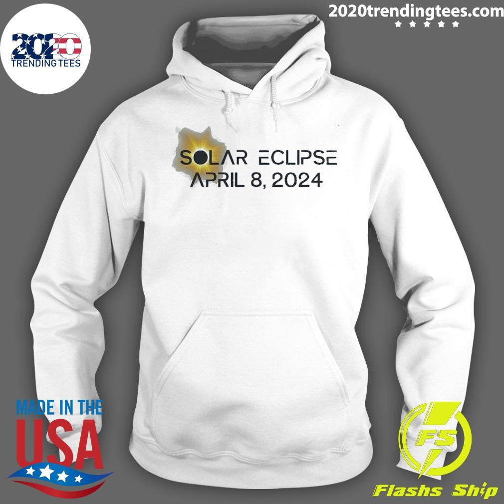 Original solar Eclipse April 8 2024 - Adult & Kids T-Shirts, Sweatshirts & Hoodies apparel design preview 2