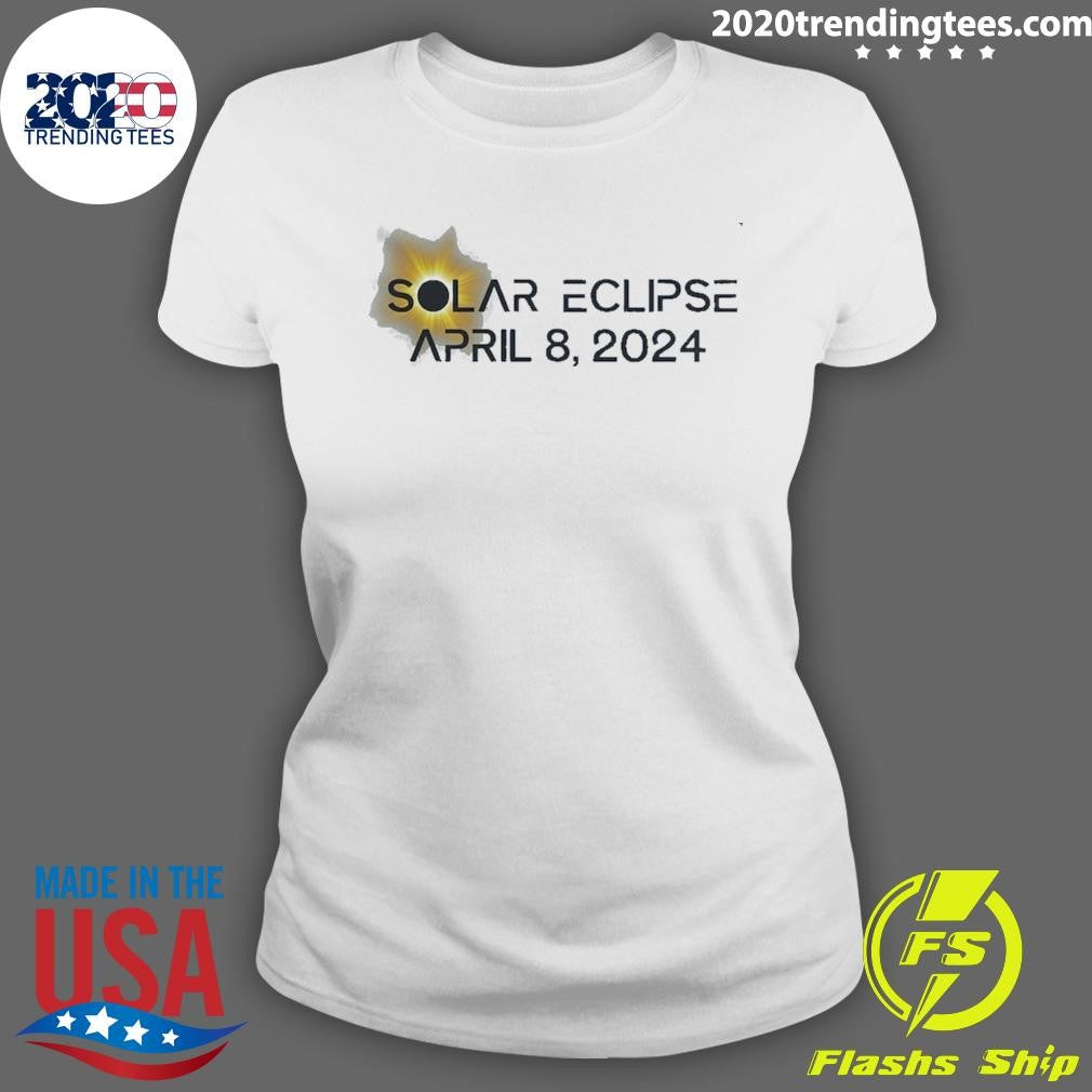 Original solar Eclipse April 8 2024 - Adult & Kids T-Shirts, Sweatshirts & Hoodies apparel design preview 3