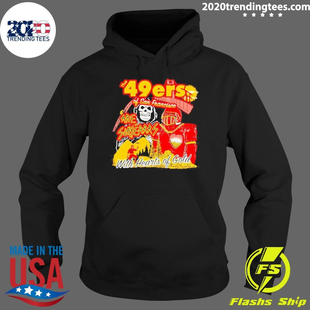 Original the 49ers Of San Francisco Are Slayerrrs - Adult & Kids T-Shirts, Sweatshirts & Hoodies apparel design preview 2